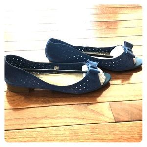 ISAAC MIZRAHI Flats with Bow